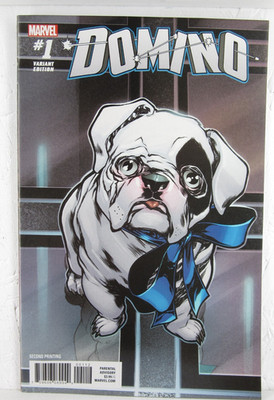 DOMINO #1 * Marvel Comics * Comic Book - 2008 -  variant - Second Print - 2nd
