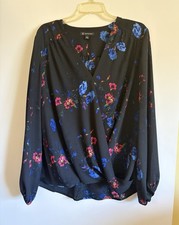 INC International Concepts X-Large Floral Lon...