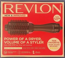 Revlon One‑Step Volumizer RVDR5222 Hair Dryer & Hot Air Brush | New Unopened Box