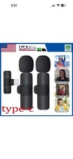 Lavalier Microphone Wireless Audio Video Recording Mini Mic For Android