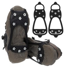 Non Slip Ice Cleats for Shoes and Boots, Ice Snow Gripper Shoe/Boot Traction