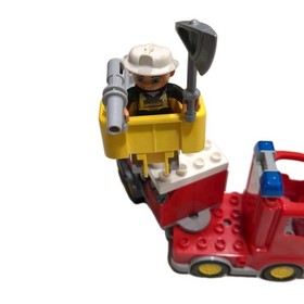 Lego Duplo Fire Truck Set 10592 Full Set Very Good Condition 