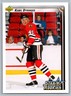 Karl Dykhuis 1992-93 Upper Deck Star Rookies HOCKEY #404 Chicago Blackhawks