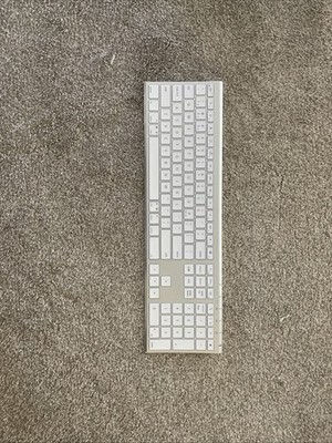 Macally Quick Switch Bluetooth Keyboard for Three Devices Aluminum Silver