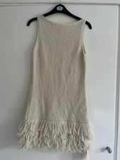SHEIN Women's Sleeveless Woolen Dress With Frill BNWT