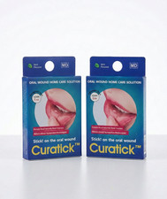 2 x Curatick 5pcs(10pcs) Mouth Ulcer Patches Canker Sore Treatment  Bundle