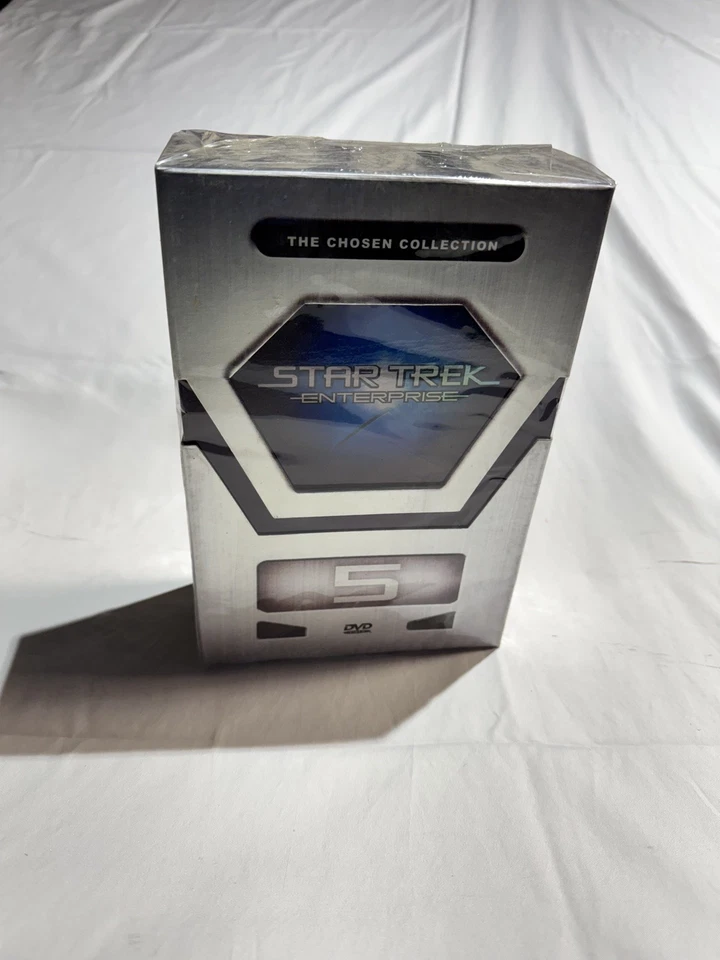 Star Trek Enterprise THE CHOSEN COLLECTION Box 5 Complete Seasons 1-4 DVD RARE - Image 3 of 4
