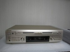 SONY MDS-W1 Dual MiniDisc MD Recorder Deck A/B Tested Working Japan
