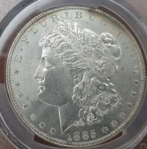 1885 Morgan Dollar PCGS MS 65