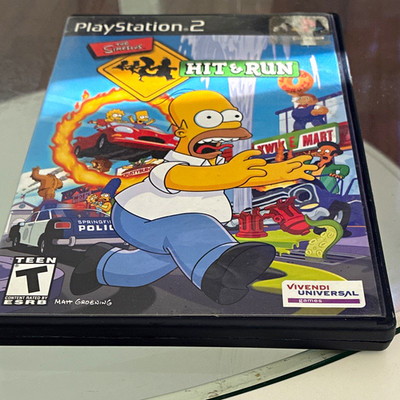 Vivendi The Simpsons: Hit & Run Sony PlayStation 2 PS2 - Manual T 2003 NTSC-U/C