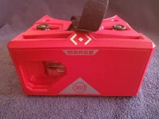 Merge 360 VR Virtual Reality For iPhone Android Red Goggles Headset 6” Slot