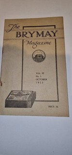 Bryant And May "BryMay" magazine for October 1923