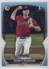 2023 Bowman Draft Sky Blue 236/499 Garrett Baumann #BD-172 12fl