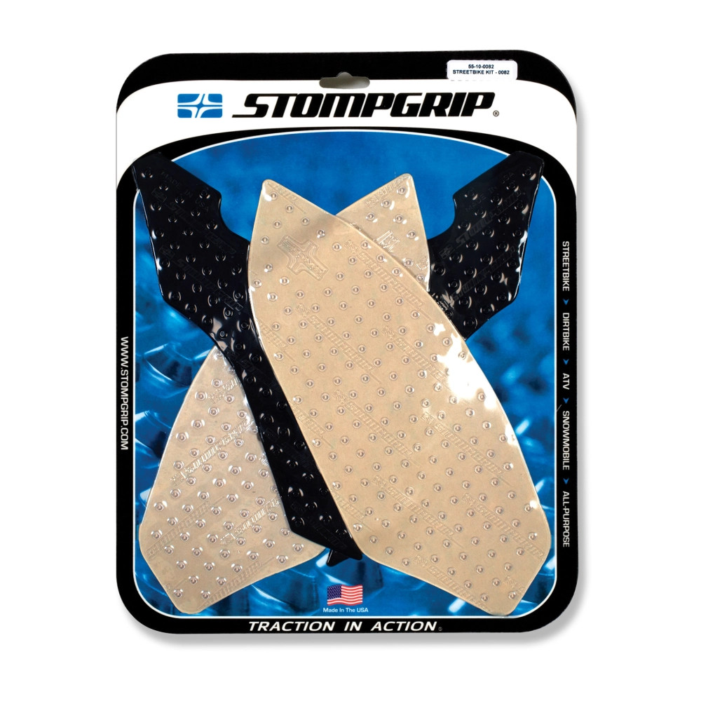 Grip de réservoir STOMPGRIP transparent antidérapant pour moto BMW RR