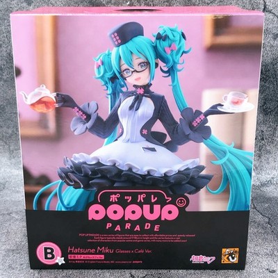 Hatsune Miku Glasses Cafe ver. 2025 Autumn Pop Up Parade B Figure Japan NEW