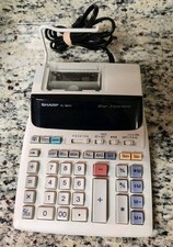 Sharp EL-1801V Printing Calculator-Works