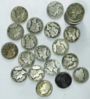 MIXED DATE MIXED 90% SILVER DIME LOT! 30 TOTAL COINS! UNREAL! NR #P1841