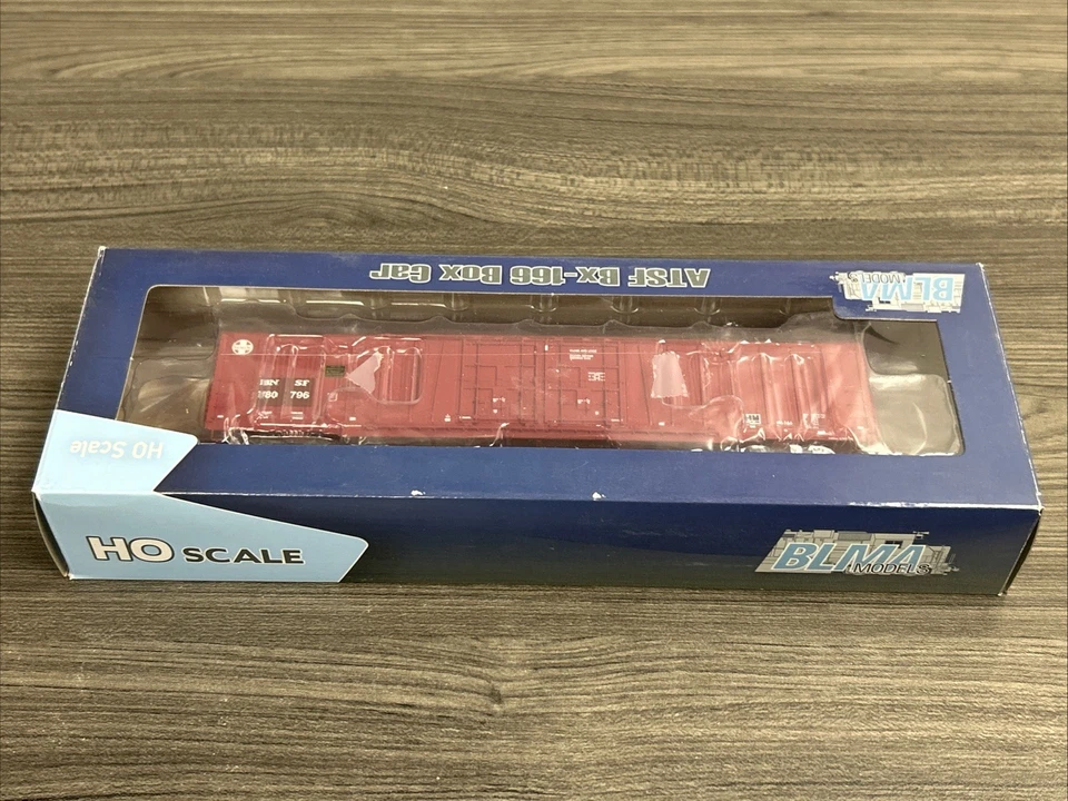 BLMA Models HO #53049 Bx-166 60’ Beer Car BNSF (ATSF Repatch) #780796 NOS! - Image 3 of 4