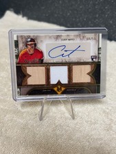 2025 Topps Museum Collection Coby Mayo Rookie Triple Relic Auto /50 Orioles