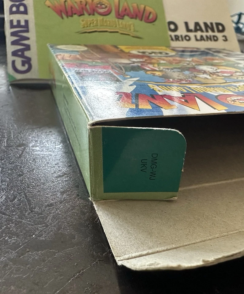 Nintendo Game Boy Wario Land Super Mario Land 3 NO GIOCO Solo Box E Libretti Gig - Bild 2 von 4