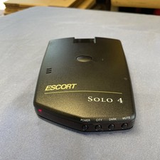 ESCORT SOLO 4 Laser Radar Detector Battery Operated