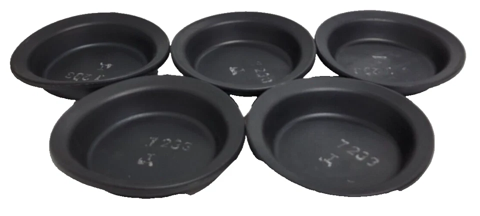 LOTE DE 5 - Diafragma de cámara de freno Wagner tipo 24 wagner 928024 negro Foto 3 de 4