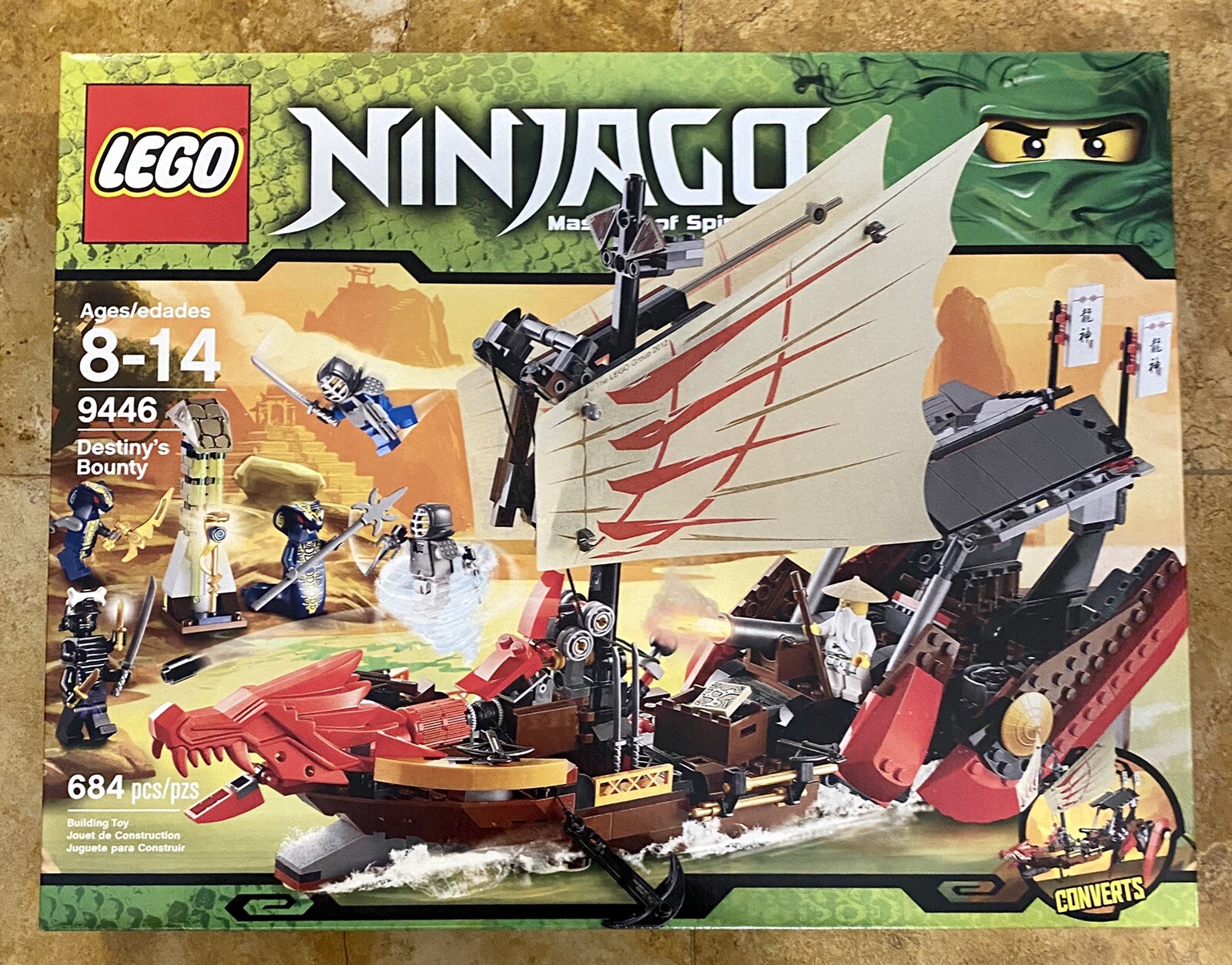 lego ninjago 9446