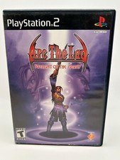 Arc the Lad Twilight of the Spirits Playstation 2 PS2 Case & Manual Only NO GAME