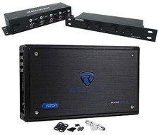 Rockville RXM8BTB 8 Channel Marine/Boat Bluetooth Amplifier Kicker 4Zone Control