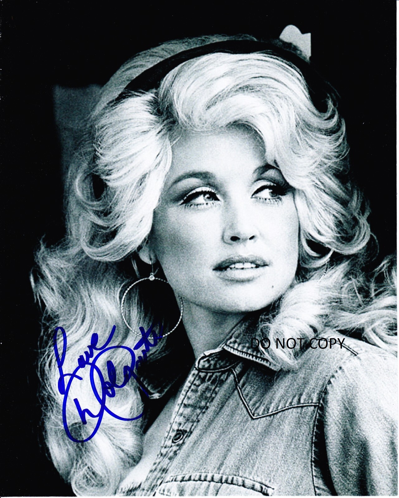 DOLLY PARTON Signed Autographed 8x10 Reprint Photo #1 !!