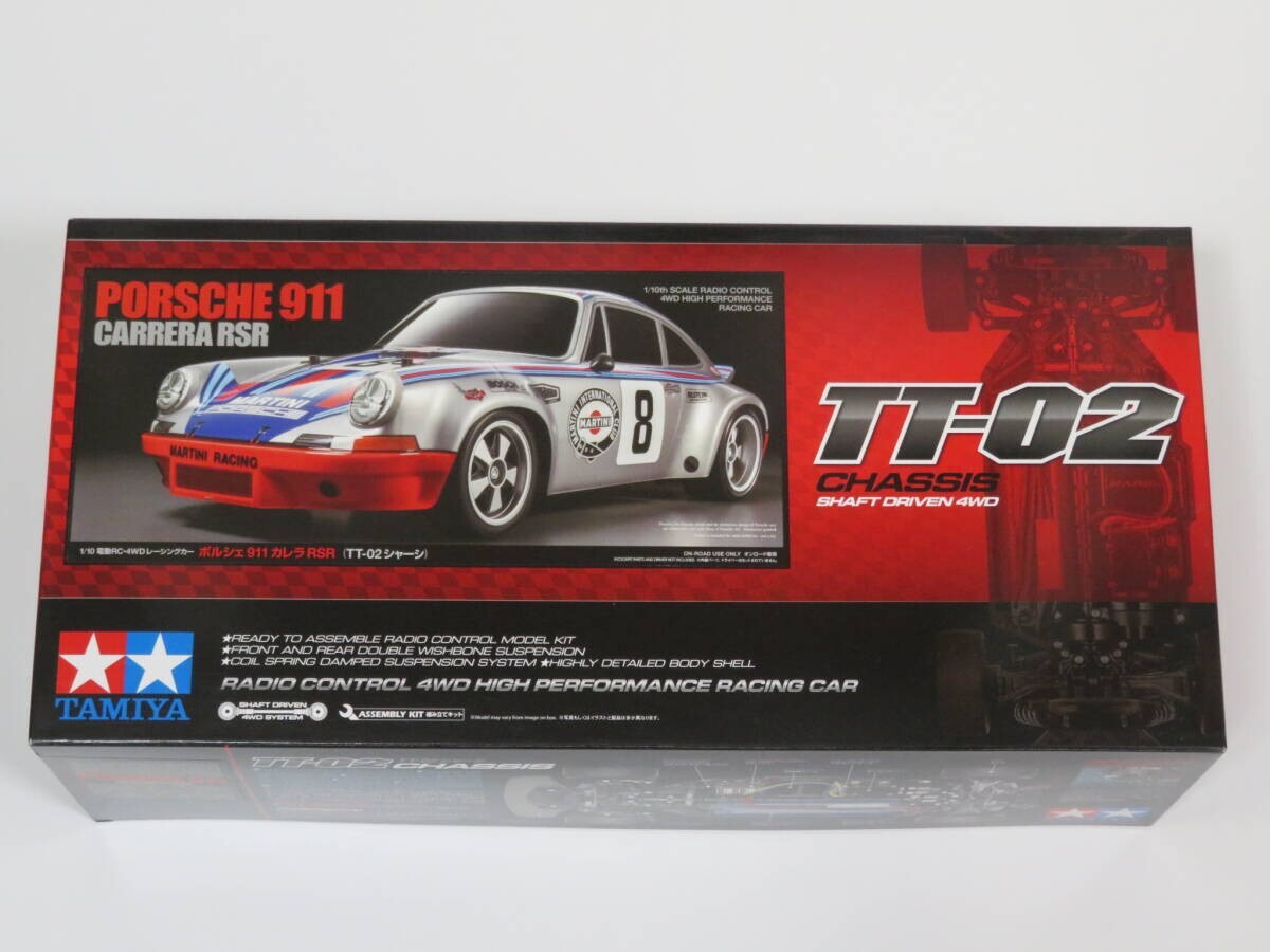 Tamiya Porsche 911 Carrera RSR 1/10 Electric RC 4WD Racing