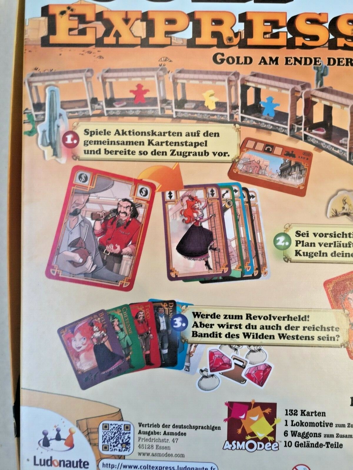 Colt Express - Spiel des Jahres 2015, einmal gespielt / wie neu! | eBay