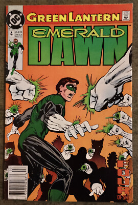 Green Lantern : Emerald Dawn #4 - comic book issue - 1990 - DC Comics