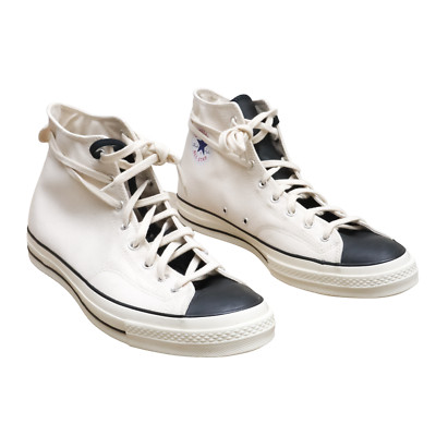 Size 15 Converse x ESSENTIALS Fear Of God 167955C Chuck 70 HI Nat Ivory Black