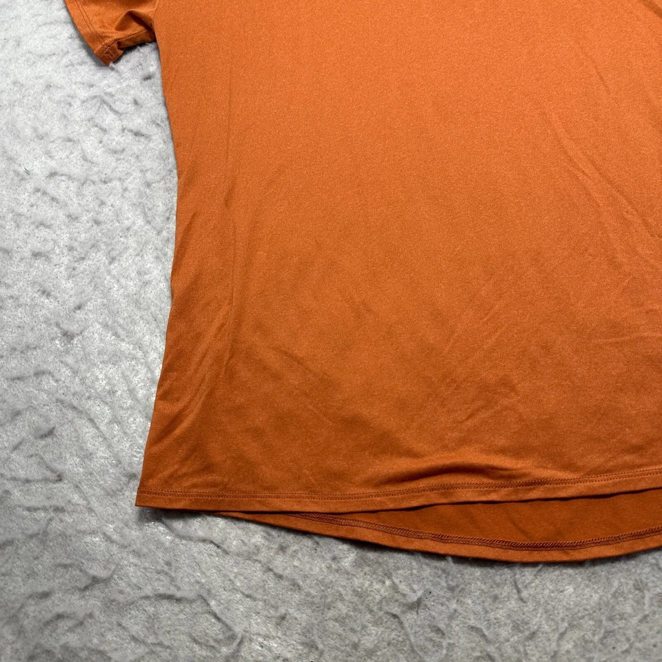 Camiseta REI Co-op Sahara laranja gola redonda manga curta feminina tamanho pequeno P - Imagem 2 de 4
