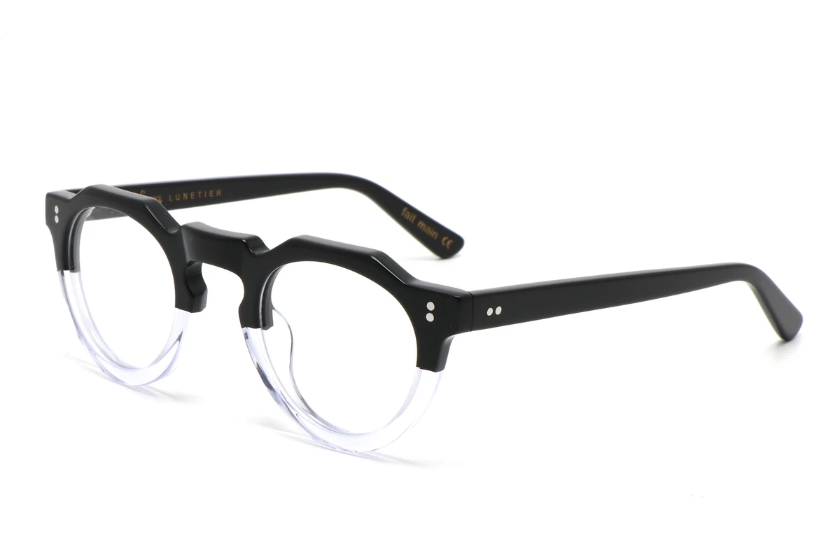 Frames Eyeglasses lesca pica Black Crystal Unisex | eBay