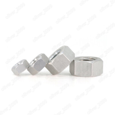 Aluminum Alloy 6061 Hexagon Nuts Hex Nut M2 M3 M4 M5 M6 M8 M10 M12 M16 M18 M24