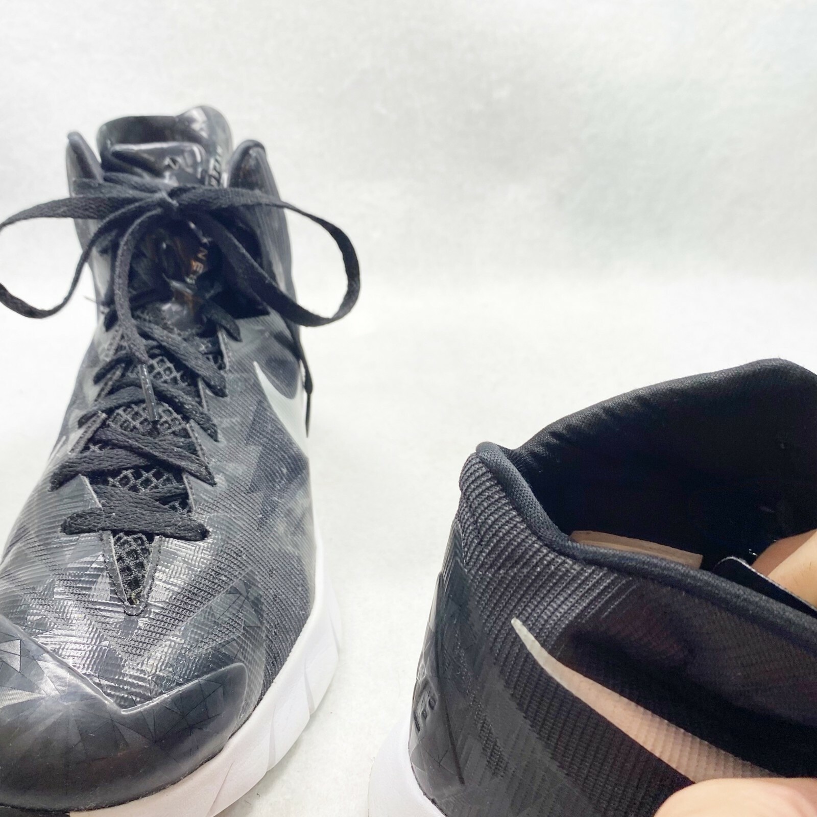 Nike Black Hightop Hyperquickness 9 - image 6