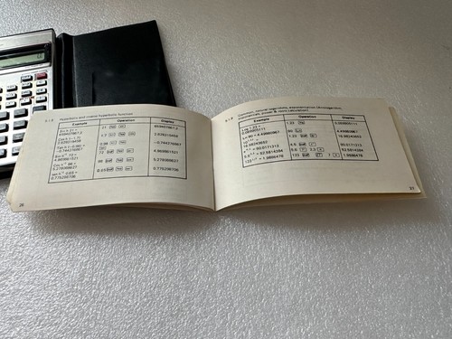 CALCULATRICE Vintage SHARP EL 506H Scientofic Calculator Japan - Photo 4/12