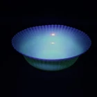 Petalware Cremax Serving Bowl 9" MacBeth-Evans 1930s Uranium Depression Glass