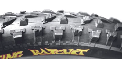 Arrow Racing Design , Ratchet Mountain bike tire , 26x2.4" .