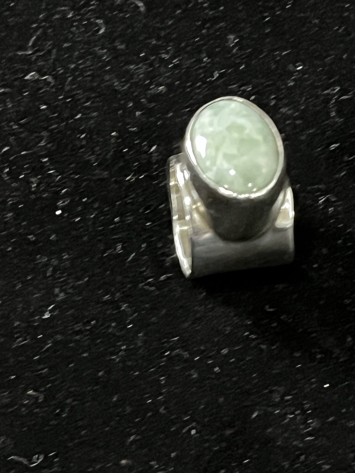 Sterling Silver Amazonite Ring - image 4