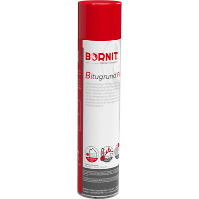 Bitugrund Fix Bornit 600ml 12 Dosen Bitumen Spray Grundierung Voranstrich