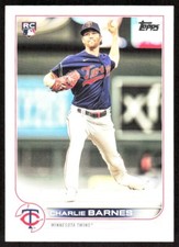 2022 9884B Topps Charlie Barnes Rookie Minnesota Twins #641