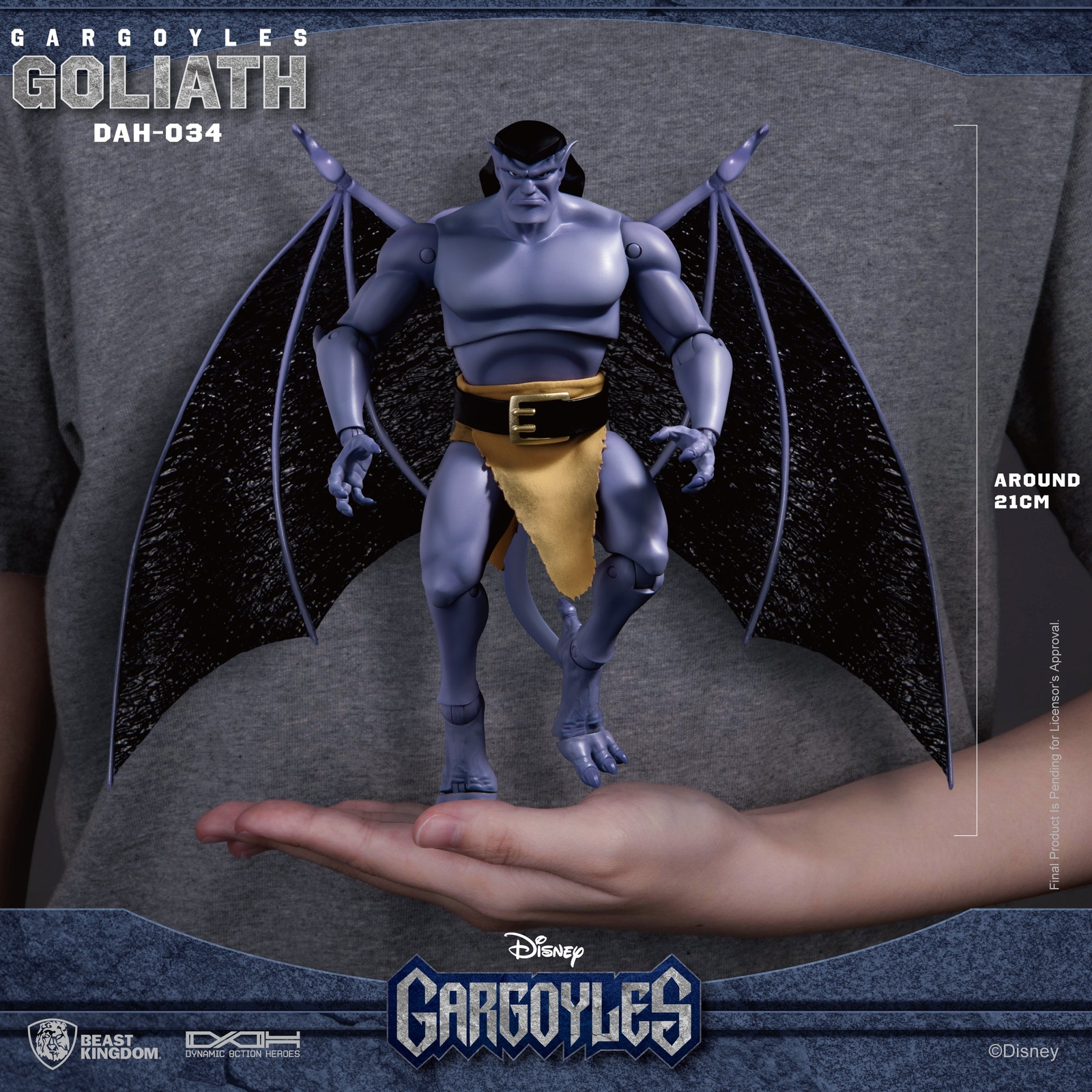 Gargoyles GOLIATH Dynamic 8ction Heroes Action Figure 1/9 Beast Kingdom DAH-034