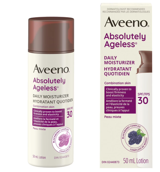 NEW! Aveeno Absolutely Ageless Daily Moisturizer Exp: 03-2026