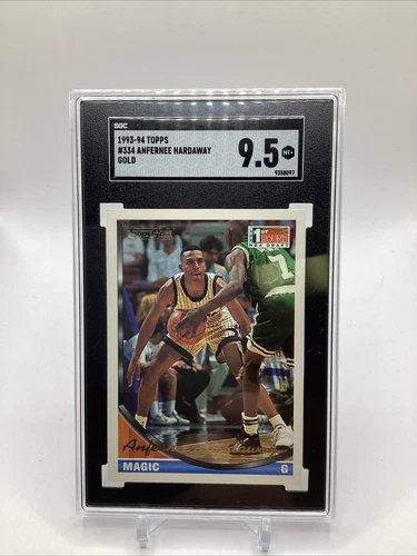 1993-94 Topps #334 Anfernee Hardaway Gold Rookie Card SGC 9.5 Magic 