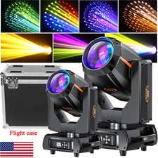 1-2PCS 380W 20R Beam Moving Head Light DMX 48Prism Gobo Strobe Wash Light Case