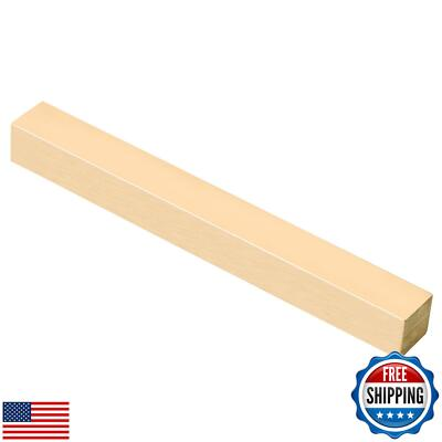 #ad PATIKIL 5 8 x 5 8 x 6quot; H59 Brass Square Bar Solid Square Mill Stock for Craf $34.99