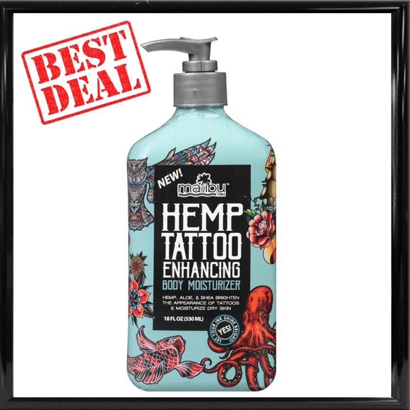 Malibu Tan Hemp Tattoo Enhancing Body Moisturizer 25 oz Extra Large Bottle eBay #53 Malibu Tan Hemp Tattoo Enhancing Body Moisturizer 25 oz Extra Large Bottle eBay